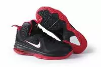 nike lebron 9 pas cher chaussure femmes nouveau noir rouge noir